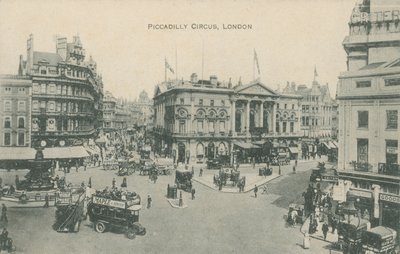 Piccadilly Circus, Londen door English Photographer